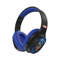 AURICULAR INALÁMBRICO XTECH XTH-M660CA CAPITÁN AMÉRICA NEGRO - AZUL