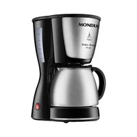 CAFETERA DE FILTRO MONDIAL DOLCE AROME C-37JI-30X INOX 30 TAZAS 220V NEGRO - PLATA