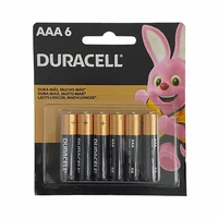 PILA ALCALINA DURACELL AAA 4+2