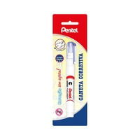 BOLÍGRAFO CORRECTOR PENTEL PUNTA FINA SM/ZL61S-WBS 4.2ML