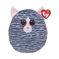 PELUCHE KIKI GATO GRIS TY SQUISH 2902