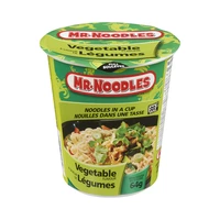 SOPA INSTANTÁNEA DE FIDEOS MR. NOODLES VEGETABLE 64GR