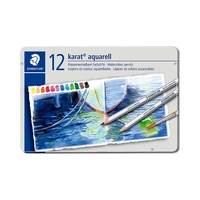 LÁPIZ DE COLOR ACUARELA STAEDTLER KARAT AQUARELL 125 M12 12 UNIDADES