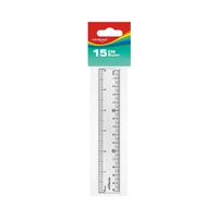 REGLA KEYROAD RULER KR972910 15 CM TRANSPARENTE