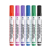 MARCADOR STABILO PLAN WHITEBOARD MARKER 6416PL 6 UNIDADES