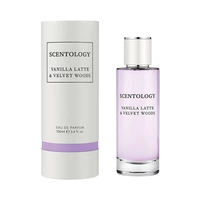 PERFUME SCENTOLOGY VANILLA LATTE & VELVET WOODS EDP 100ML