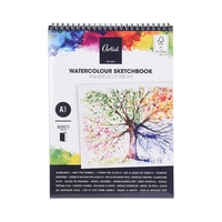 CADERNO DE DESENHO KPM ARTIST WATERCOLOUR SKETCHBOOK A3 062783 22 FOLHAS