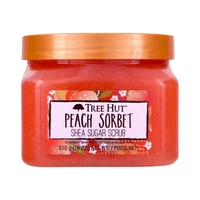 EXFOLIANTE CORPORAL TREE HUT PEACH SORBET SUGAR 510GR