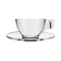 TAZA DE CAFÉ CON PLATO DURALEX ASTRAL SM400.0112.00N 90ML