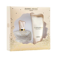 KIT PERFUME JEANNE ARTHES CASSANDRA ROSES BLANCHES EDP 2 PIEZAS