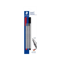 MARCADOR STAEDTLER TRIPLUS FINELINER 334-S BK3 3 UNIDADES