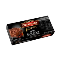 NOUGAT DE LA VIUDA RUM E PASSAS 200GR