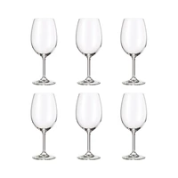 SET DE COPAS PARA VINO BOHEMIA BRUNA 590ML 6 PIEZAS