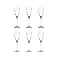 SET DE COPAS PARA CHAMPÁN BOHEMIA LOUVRE 290ML 6 PIEZAS