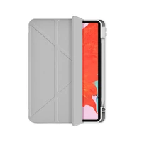 CAPA WIWU PROTECTIVE CASE PARA PAD 12.9" AIR 2024 ROTACIÓN 360 GRIS