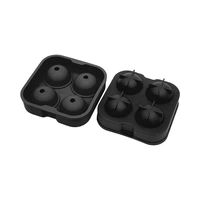 MOLDE DE SILICONA PARA HIELO MSL-255 NEGRO