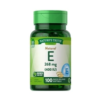 VITAMINA E NATURE'S TRUTH 400 IU 268MG 100 CÁPSULAS