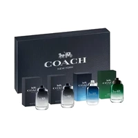 KIT PERFUME COACH MINIATURA MEN EDT 4 PIEZAS