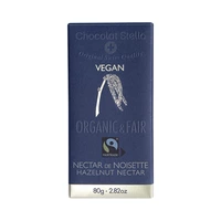 CHOCOLATE STELLA VEGAN HAZELNUT NÉCTAR 80GR