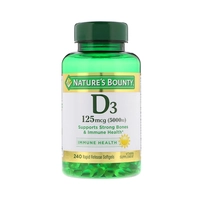 VITAMINA D3 NATURE´S BOUNTY 125MCG 240 SOFTGELS