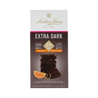 CHOCOLATE ANTHON BERG DARK ORANGE 80GR