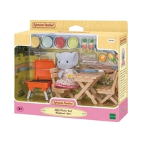 FIGURA EPOCH SYLVANIAN FAMILIES BBQ PICNIC SET ELEPHANT GIRL 5640