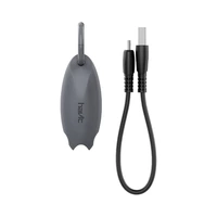 CABLE LLAVERO HV-H650 USB-A A MICRO USB 22CM NEGRO