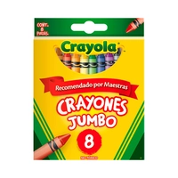 CRAYONES CRAYOLA JUMBO 52-0038 8 UNIDADES