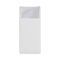 CARGADOR PORTÁTIL BASEUS PPDML-I02 10000MAH BLANCO