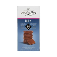 CHOCOLATE ANTHON BERG DARK MILK 44% 80GR