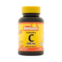 VITAMINA SUNDANCE CHEWABLE C 500MG 90 CÁPSULAS