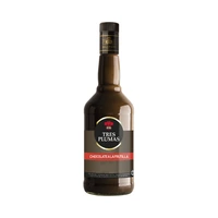 LICOR TRES PLUMAS CHOCOLATE A LA FRUTILLA 700ML